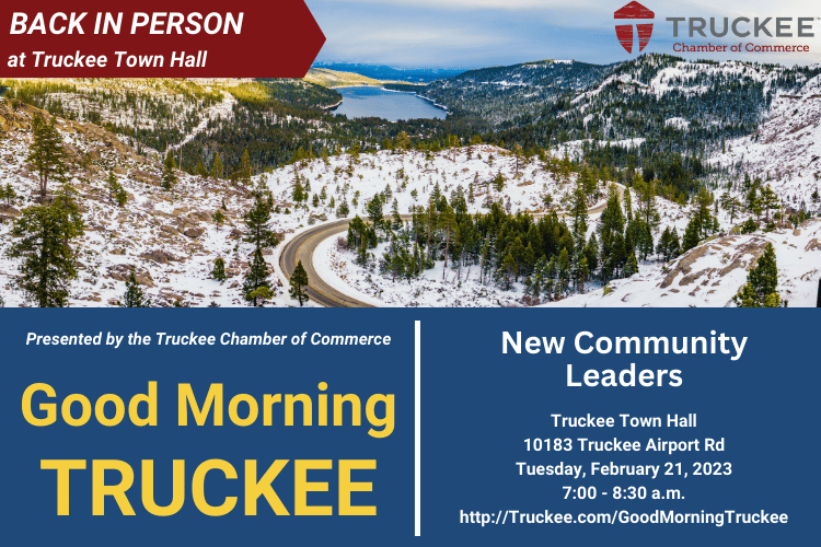 Image for display with article titled Good Morning Truckee to host meet and greet with new community leaders